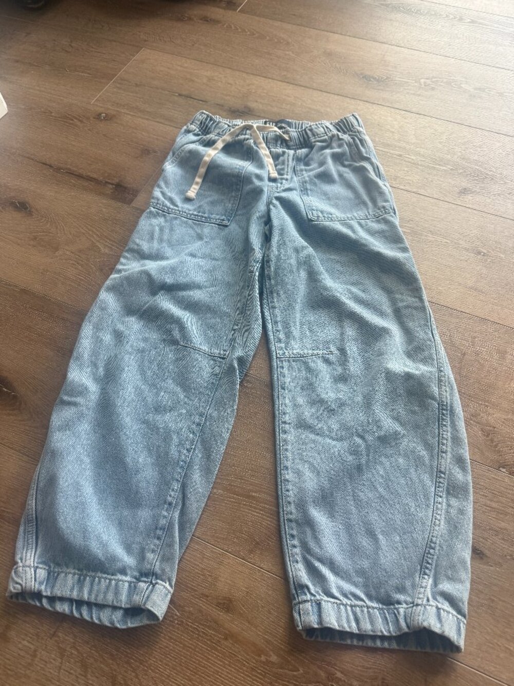 Gap Pull-On Barrel Jeans